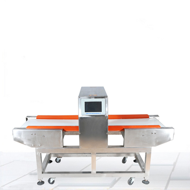 高灵敏度面包馒头食品金属检测仪皮带输送式