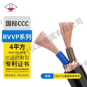 IJVP2VRP2多芯本安电缆300/500V电压