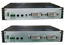 單路DVI+音頻+RS232光端機(jī)(環(huán)出版)