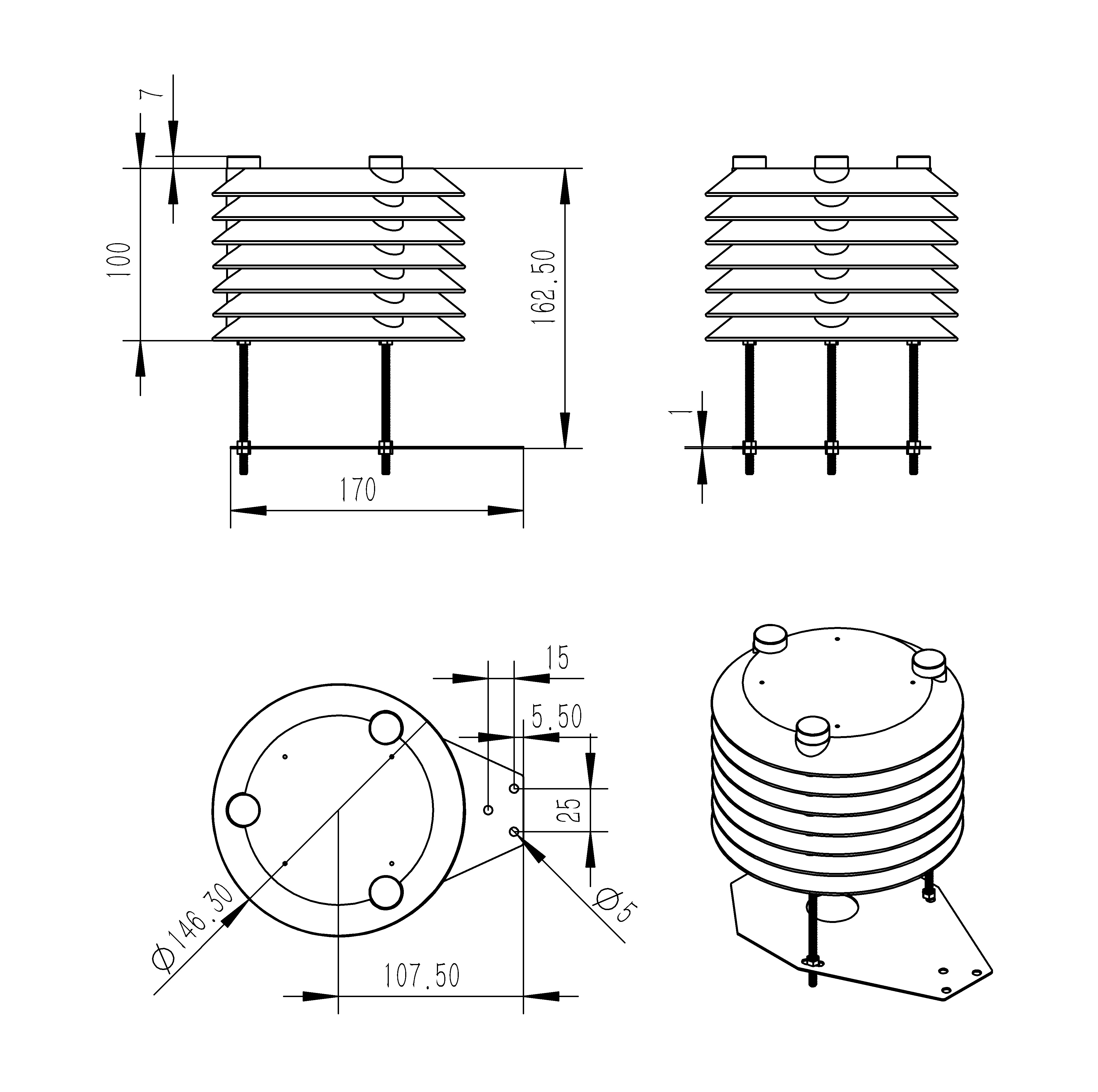 云境天合温湿度气压传感器作用—构建城市环境监测网络，提升居民生活品质