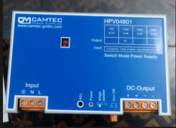 德国Camtec HPV04801.110单相DC工业电源